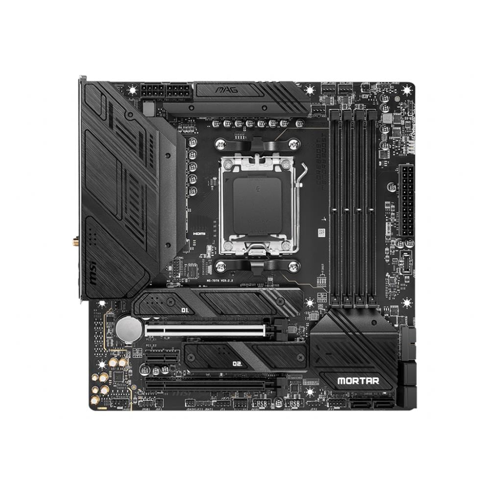 Scheda Madre MAG B650M Mortar WIFI Socket AM5 Chipset AMD B650 micro ATX - Foto 2