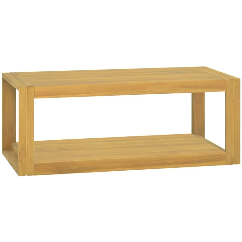 Mobile Da Bagno A Parete 90x45x35 Cm In Legno Massello Di Teak - Foto 1