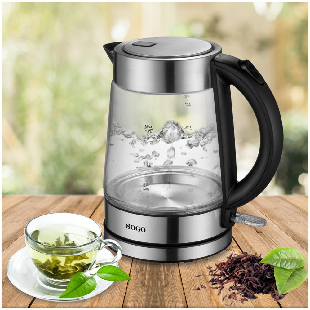 Bollitore In Vetro Da 2200w 1.7l - Foto 2