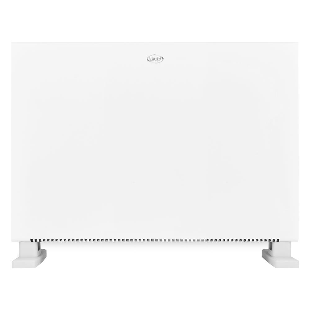Termoconvettore Elettrico KANSAS con Corpo in Metallo Potenza 2000 W Termostato Volume Riscaldabile 60 m³ Colore Bianco - Foto 1