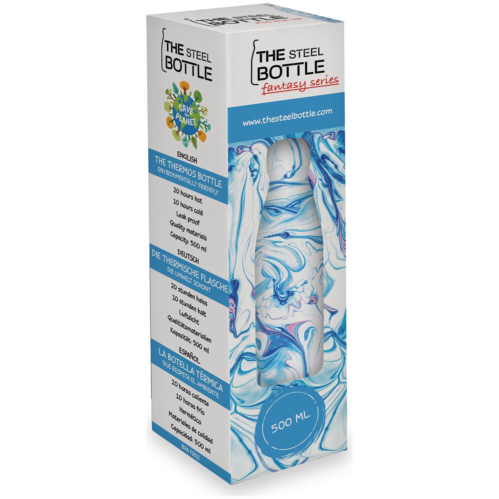 Fantasy Series Uso quotidiano 500 ml Acciaio inossidabile Multicolore - Foto 2