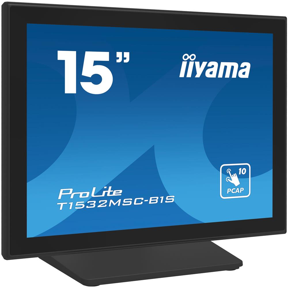 Monitor 15" LCD T1532MSC-B1S Multi Touch 1024×768 Tempo di Risposta 8ms - Foto 11
