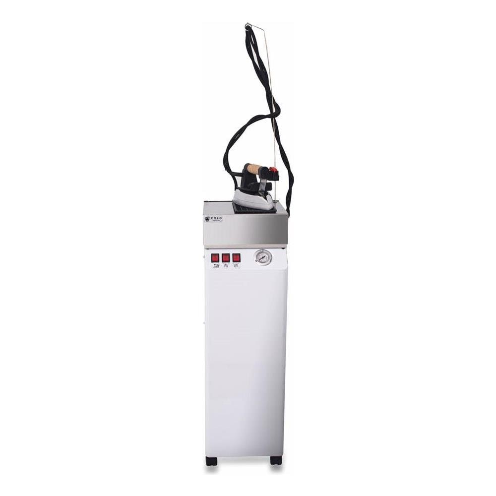 EOLO Generatore di Vapore AV01 FF RA V6 Sistema Stirante Professionale Ricarica Automatica 2 Ferri da Stiro Paravapore Stiro Verticale Caldaia in Rame Risparmio Energetico Anticalcare Garanzia 5 Anni - Foto 2