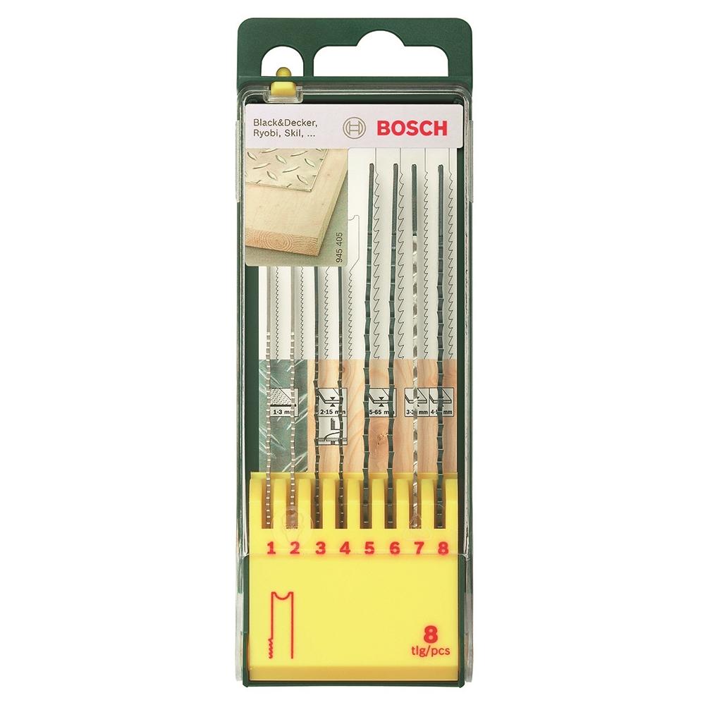 Set 8 lame per Legno Metallo e Plastica 2607019459 - Foto 1