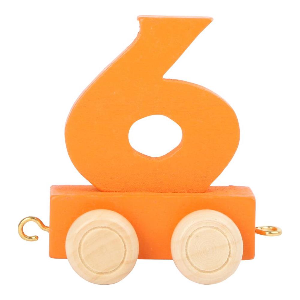 Trenino Dei Numeri Colorato ""6"" Legler - Foto 1
