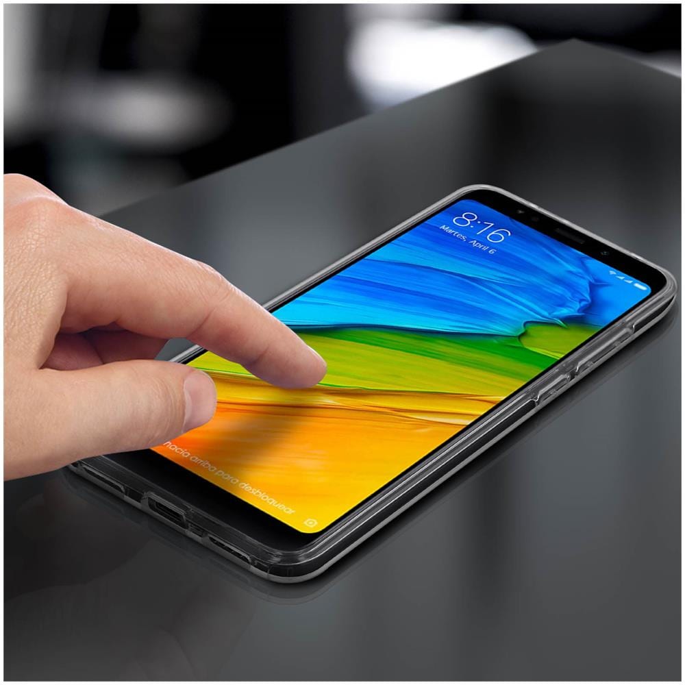 Cover Integrale Fronte + Retro Trasparente Xiaomi Redmi 5 - Foto 2