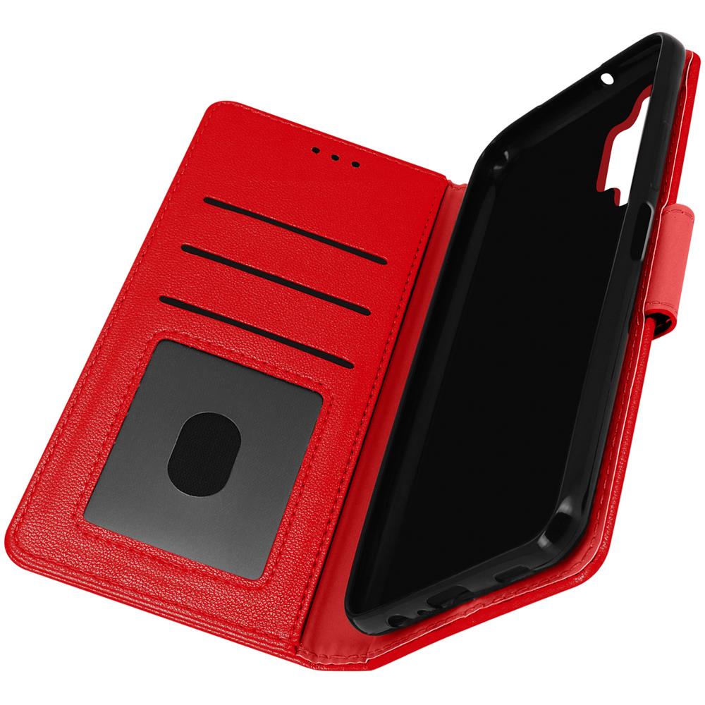 Custodia A Portafoglio Samsung Galaxy A32 5g Multiscomparto Supporto Video Rossa - Foto 1