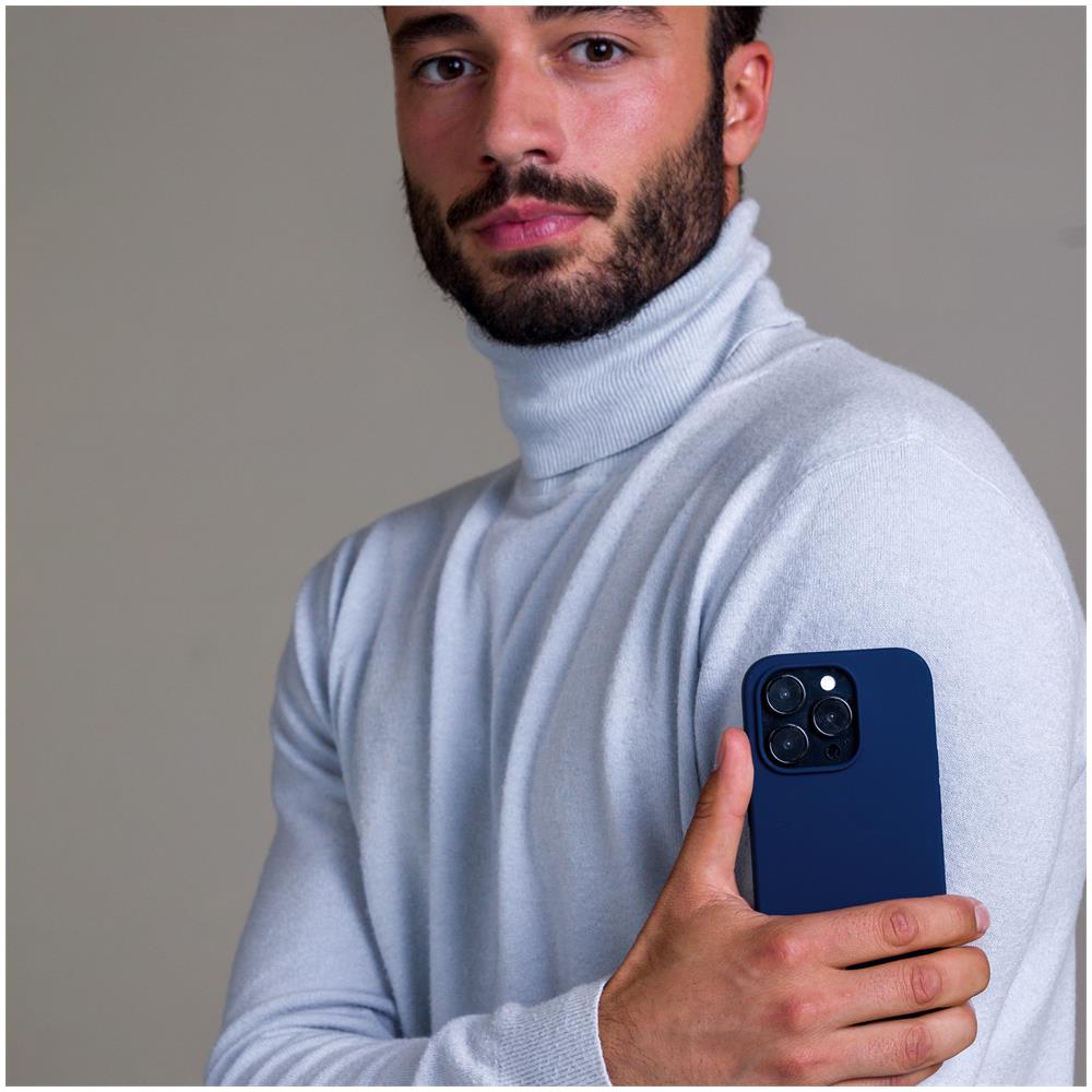 Monaco - Custodia per iPhone 14 Pro Max in Plastica Riciclata - Blu - Foto 5