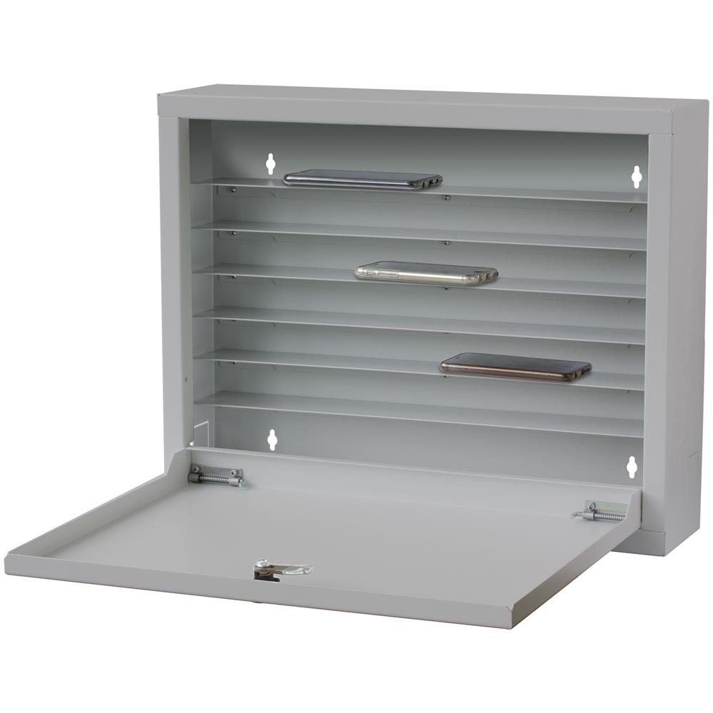 Techly ICRLIMPHONE scatola con serratura Grigio Acciaio 1 pz - Foto 1