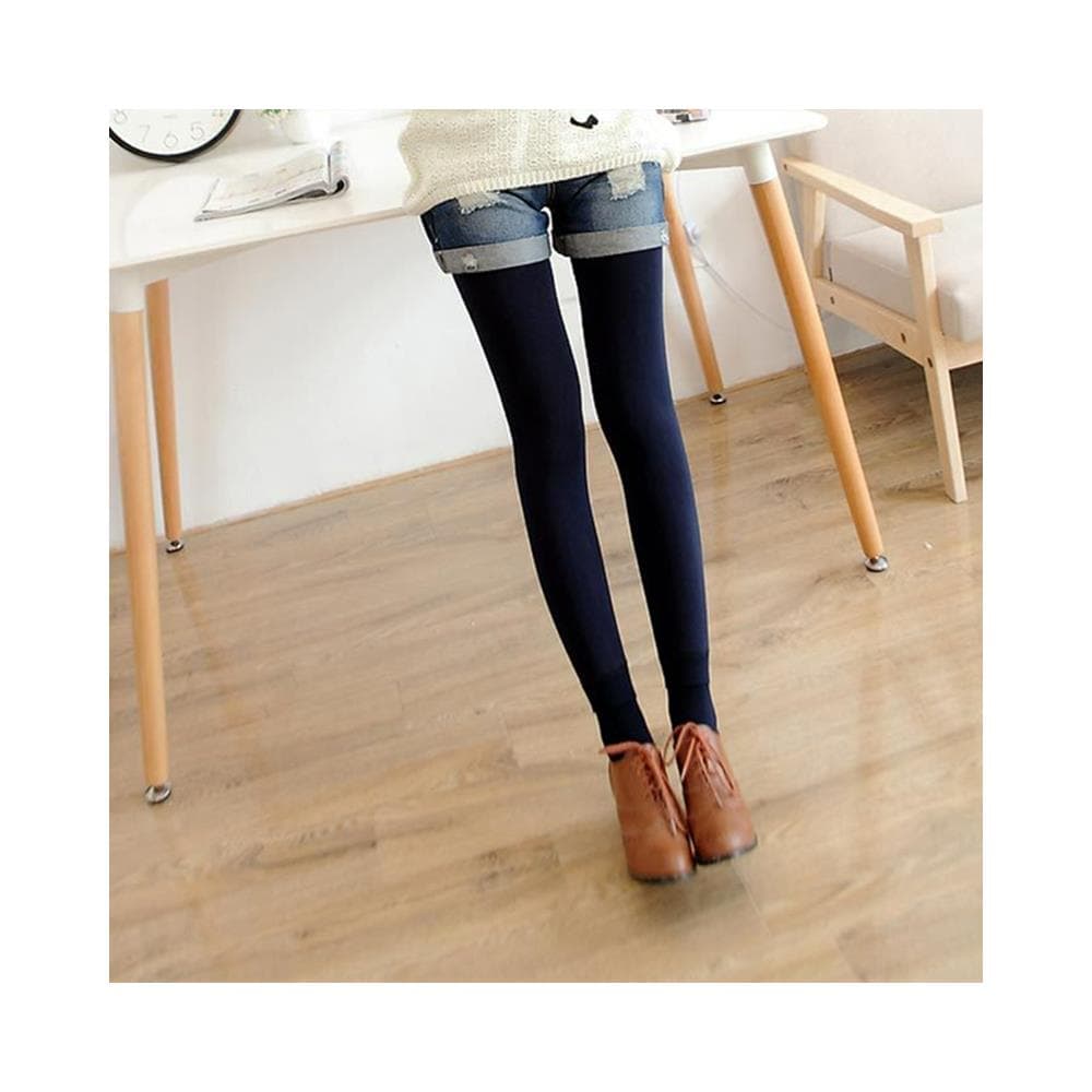 Leggings Termici: Leggings Invernali Foderati Caldi Darkblue - Foto 5