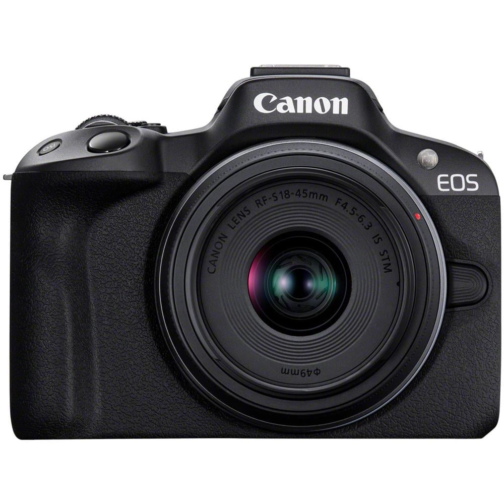 Fotocamera Mirrorless EOS R50 - RF-S 18-45mm F4.5-6.3 IS STM Kit MILC 24,2 MP CMOS 6000 x 4000 Pixel Nero - Foto 1