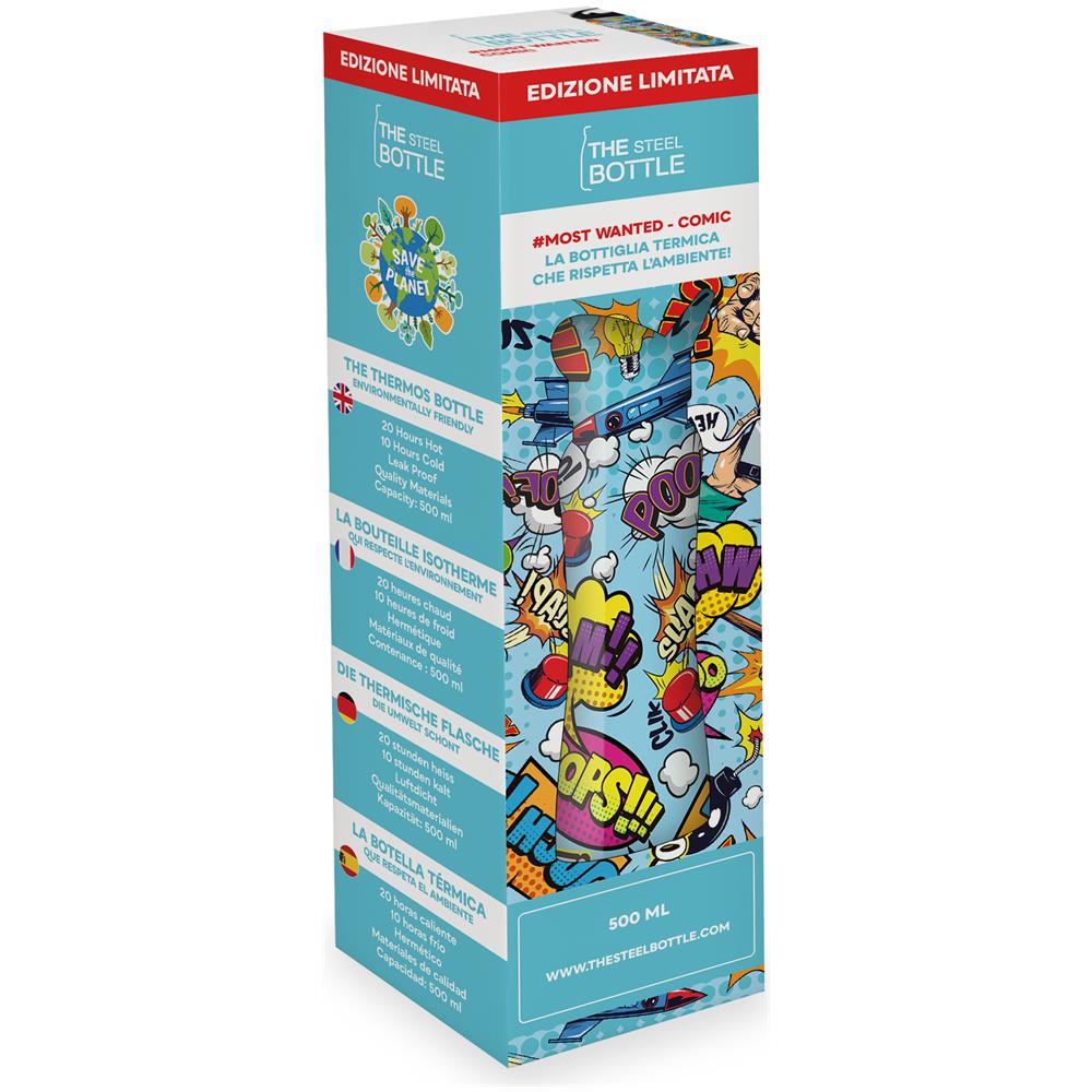 TSBMW43COM Uso quotidiano 500 ml Acciaio Multicolore - Foto 2