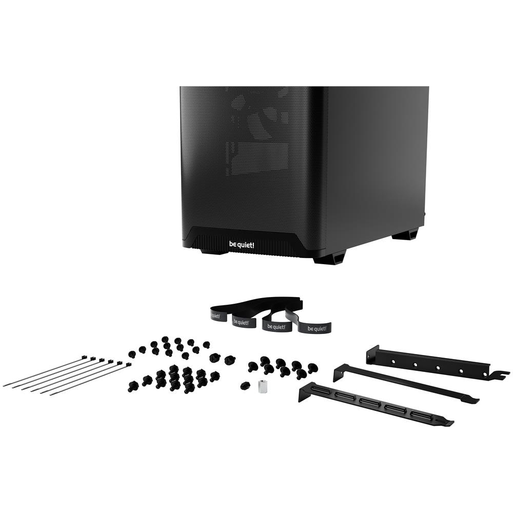 Case PURE BASE 501 Midi Tower ATX / micro ATX / Mini-ITX 2 Porte USB 3.2 Colore Nero (Finestrato) - Foto 8