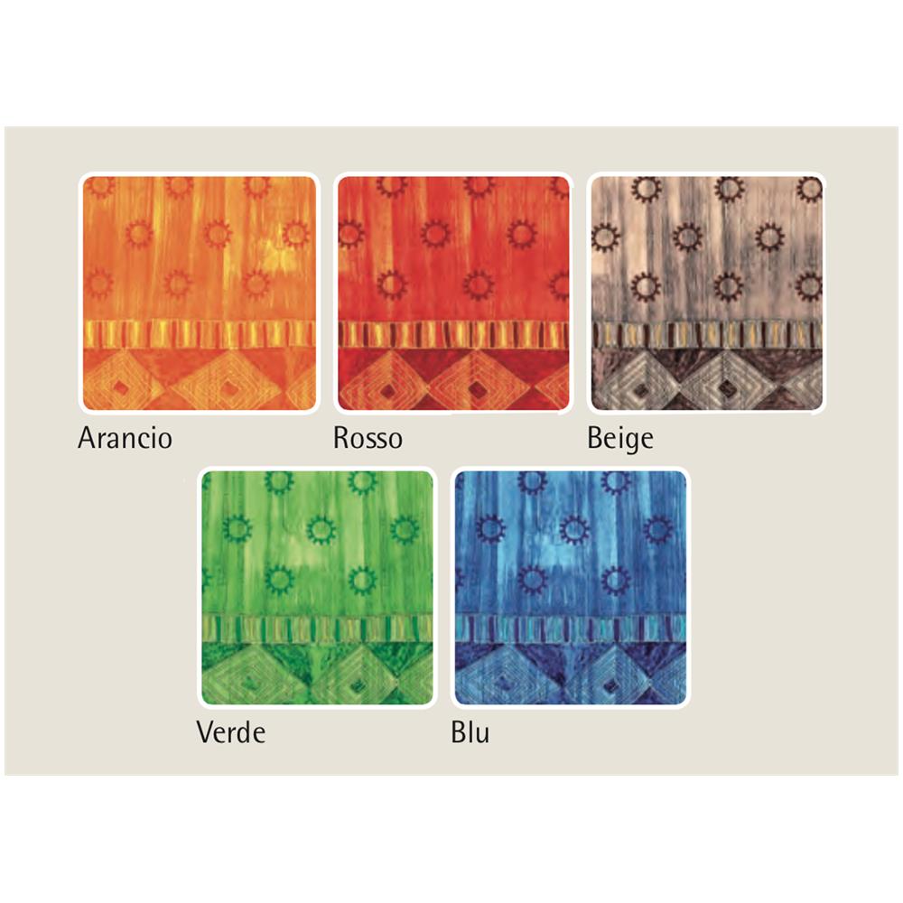 Tovaglia Copritavolo Resinata Antimacchia Modello Sequoia Made In Italy 140x140 Beige - Foto 1