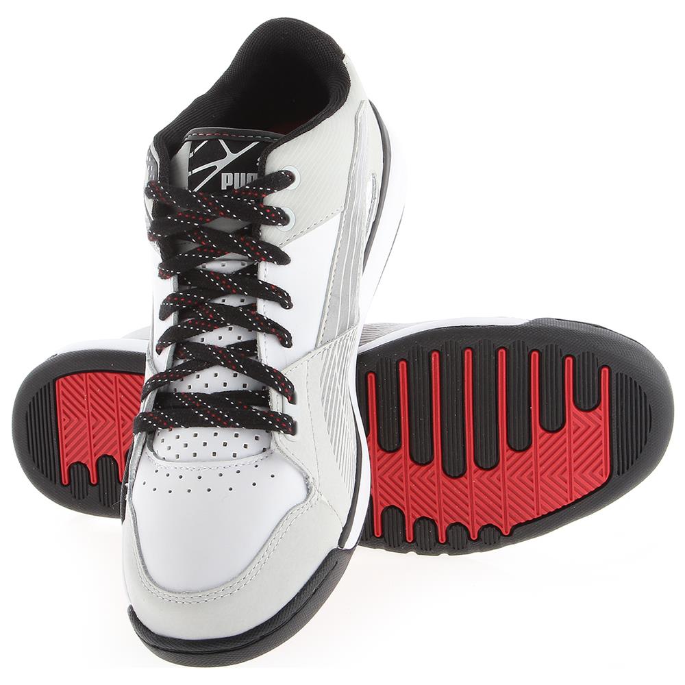 Puma Hypermoto Nubuck Low Ducatti 30424001 bianco scarpe basse Puma Hypermoto Nubuck Low Ducatti 30424001 bianco scarpe basse