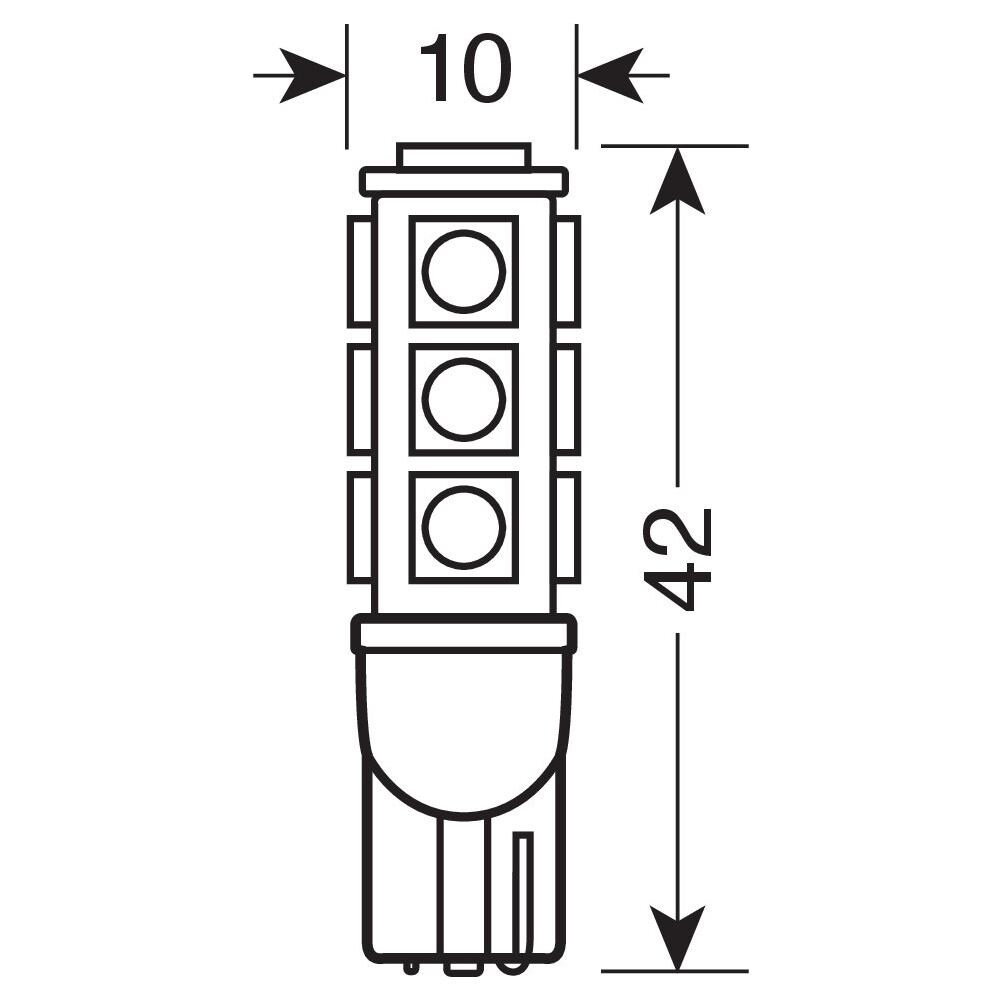 Cp. Hyper-micro-led T10 13smd (39chips) - Foto 5