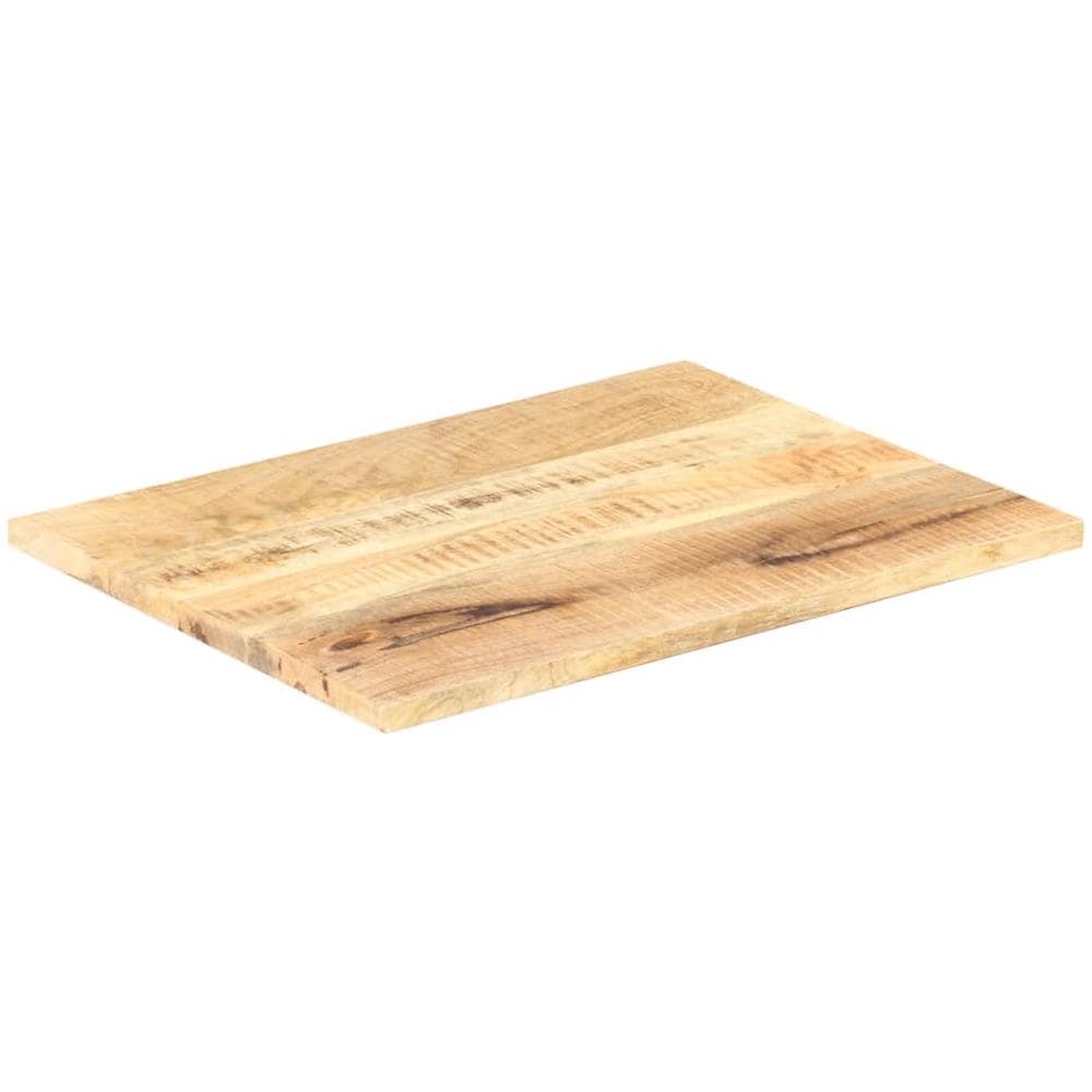 Piano Tavolo In Legno Massello Di Mango 25-27 Mm 90x60 Cm - Foto 3