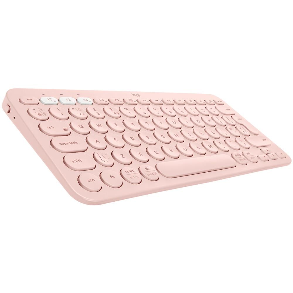 Tastiera Wireless 920-009867 per Laptop/PC (Layout QWERTY) Colore Rosa - Foto 1