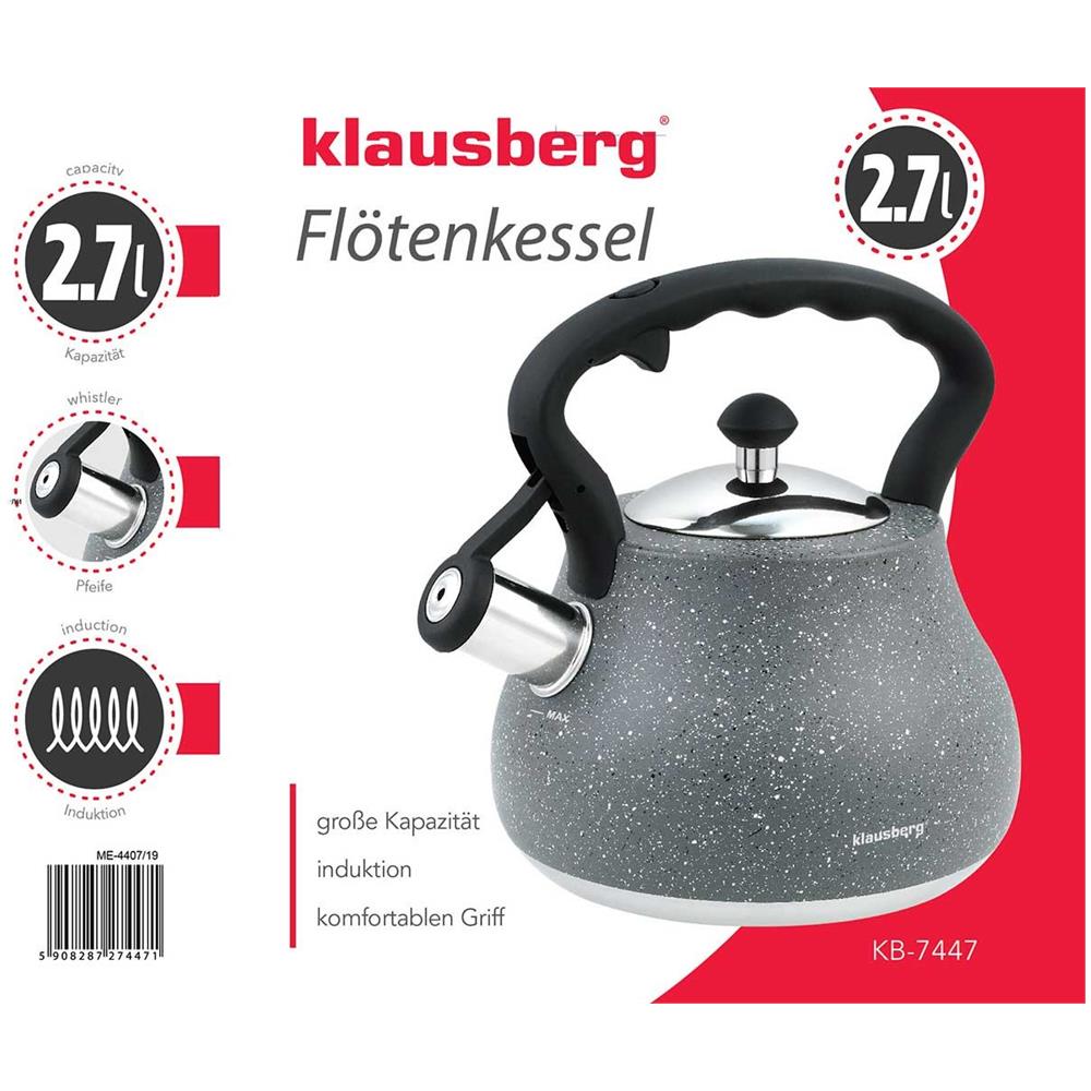 Tastiera Klausberg Con Fischio 2.7l Kb-7447 - Foto 2