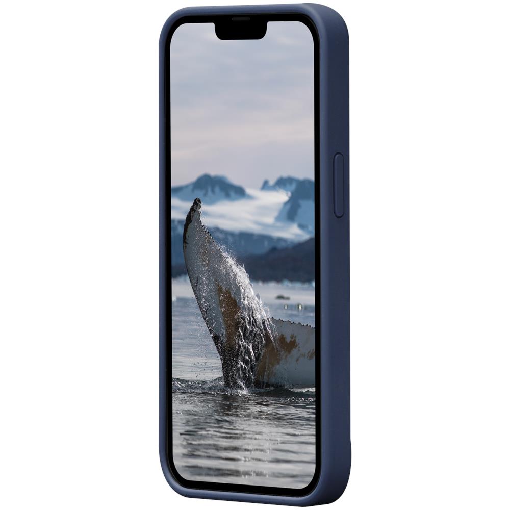 Greenland - Custodia per iPhone 14 Pro in 100 Plastica Riciclata - Blu - Foto 4