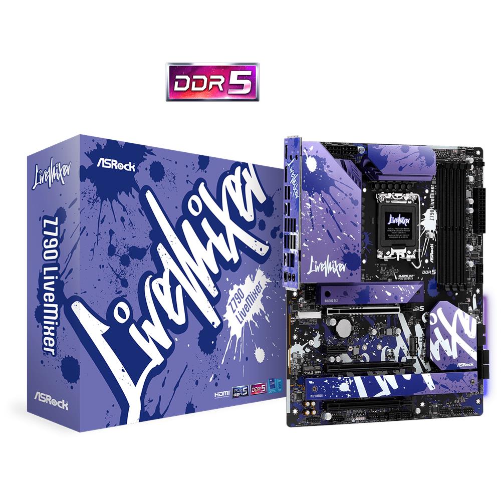 Scheda Madre Z790 LiveMixer Socket LGA 1700 Chipset Z790 ATX - Foto 1