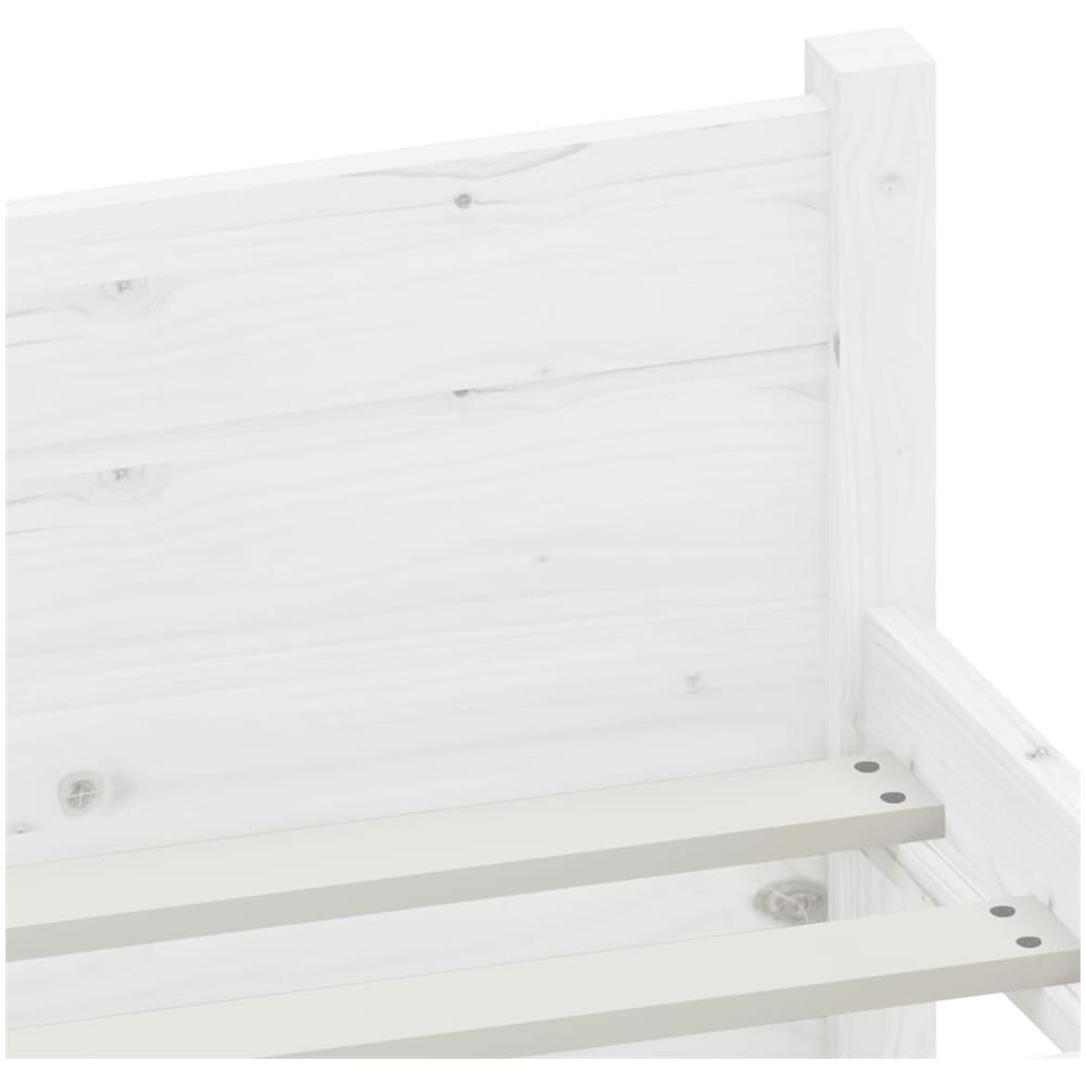 Giroletto Bianco in Legno Massello 150x200 cm King Size - Foto 2