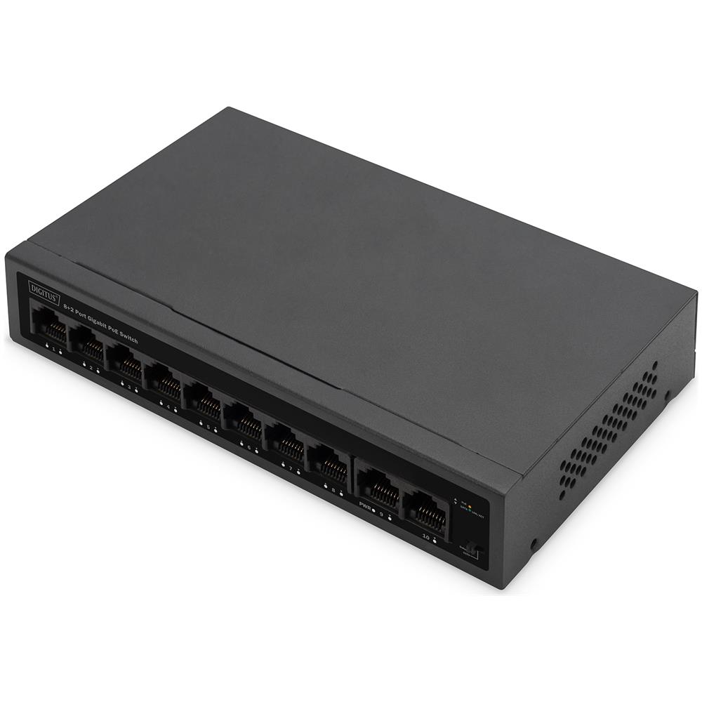 Switch PoE Gigabit 8+2 porte - Foto 1