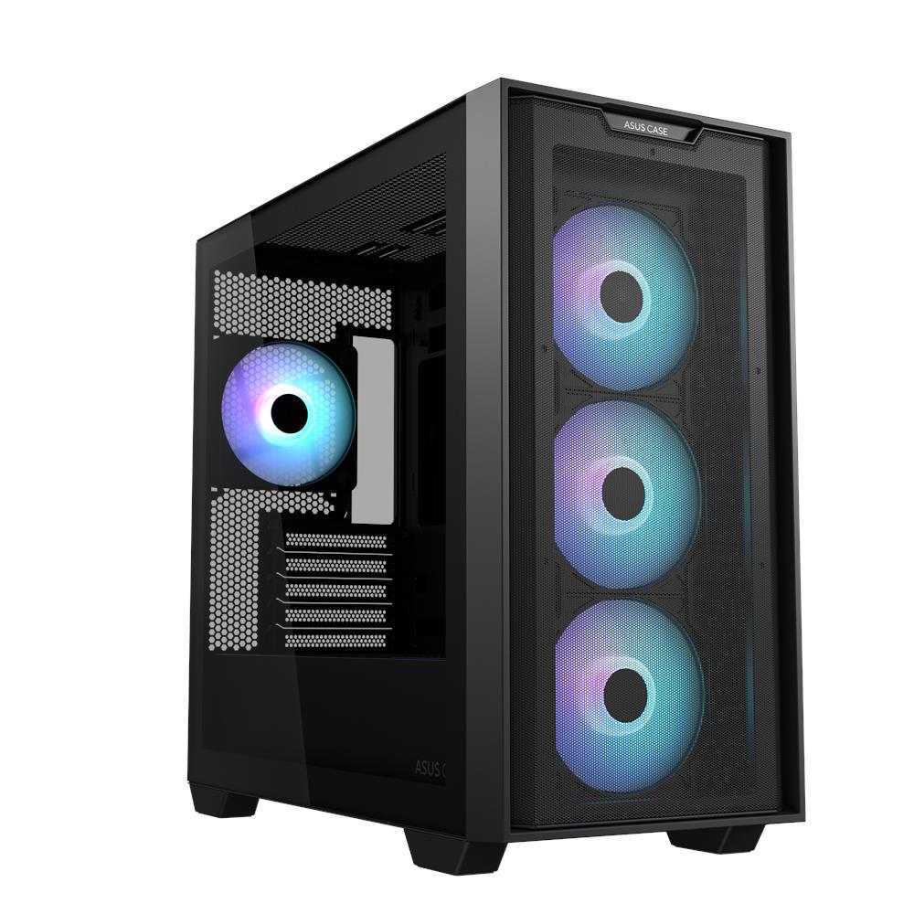 Case A21 PLUS micro ATX / Mini-ITX 2 Porte USB 3.2 Colore Nero (Finestrato) - Foto 1
