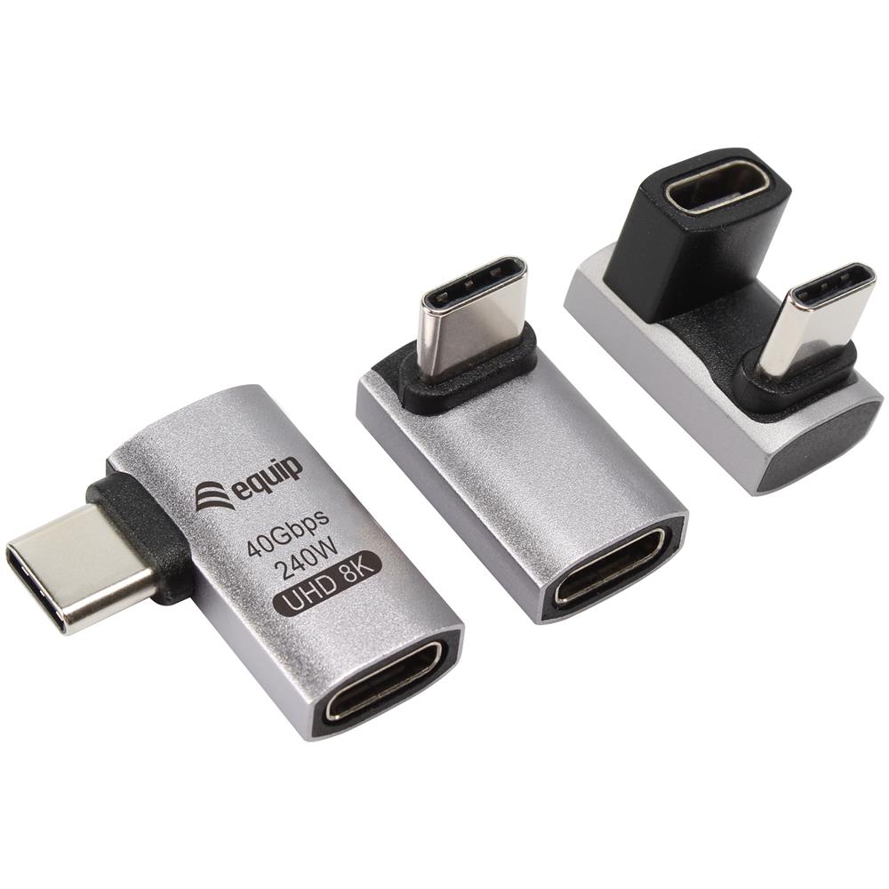 133478 Adattatore Per Inversione Del Genere Dei Cavi USB C Nero, Grigio - Foto 1