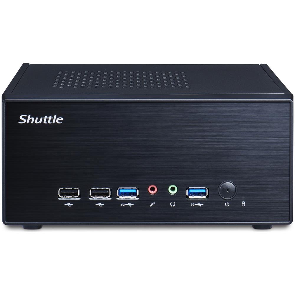 XPC Slim PIB-XH510G201 Barebone Mini PC Intel H510 LGA1200 PCIe x16 Dual LAN 4K Triple Display USB 3.2 M. 2 PCIe - Foto 2