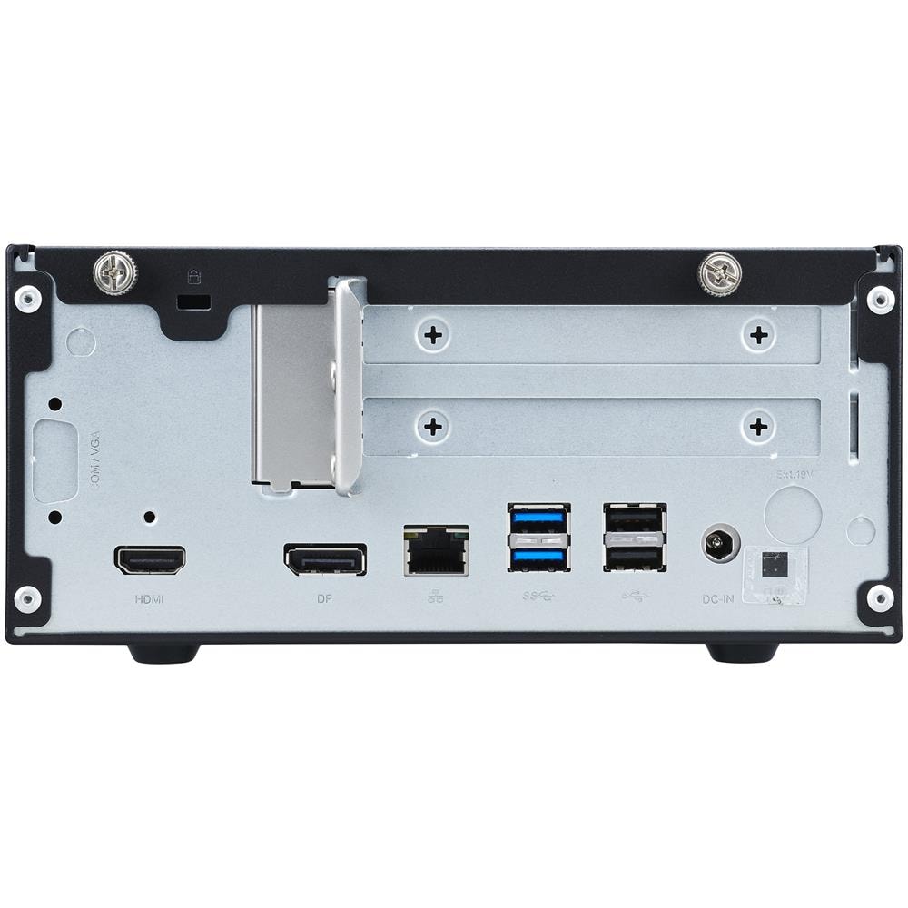 XPC Slim PIB-XH510G201 Barebone Mini PC Intel H510 LGA1200 PCIe x16 Dual LAN 4K Triple Display USB 3.2 M. 2 PCIe - Foto 5