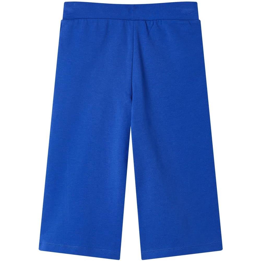 Pantaloni per Bambini a Gamba Larga Blu Cobalto 128 - Foto 2