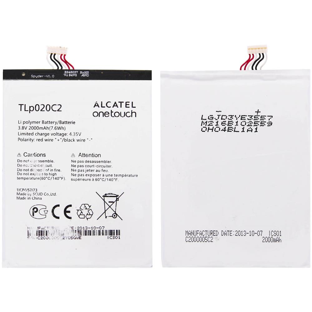 Bater&iacute;a Para Tel&eacute;fono Celular TLP029C1 TLP029C7 Para Alcatel 3v 3c A30 5099 5026 5049