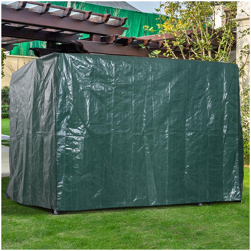 Outsunny Copertura per Mobili da Giardino Impermeabile Anti UV con Fissaggio