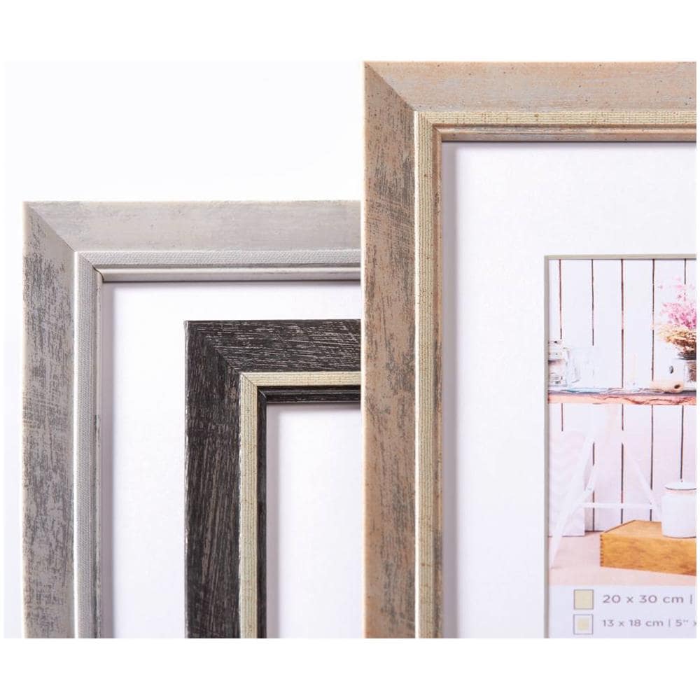 Design Chalet Cornice Portafoto, Nero, 13x18 cm - Foto 2