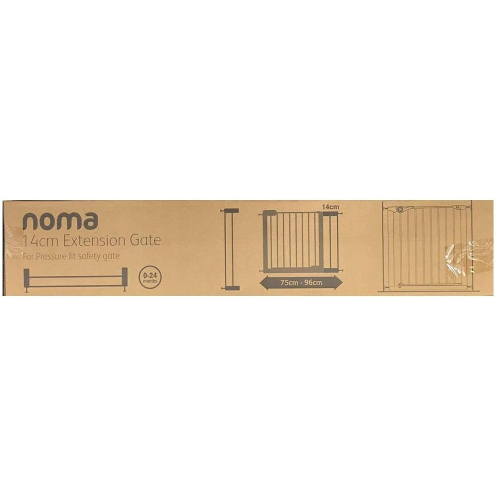 Estensione Cancelletto Easy Pressure Fit 14 Cm Bianco 93965 - Foto 2