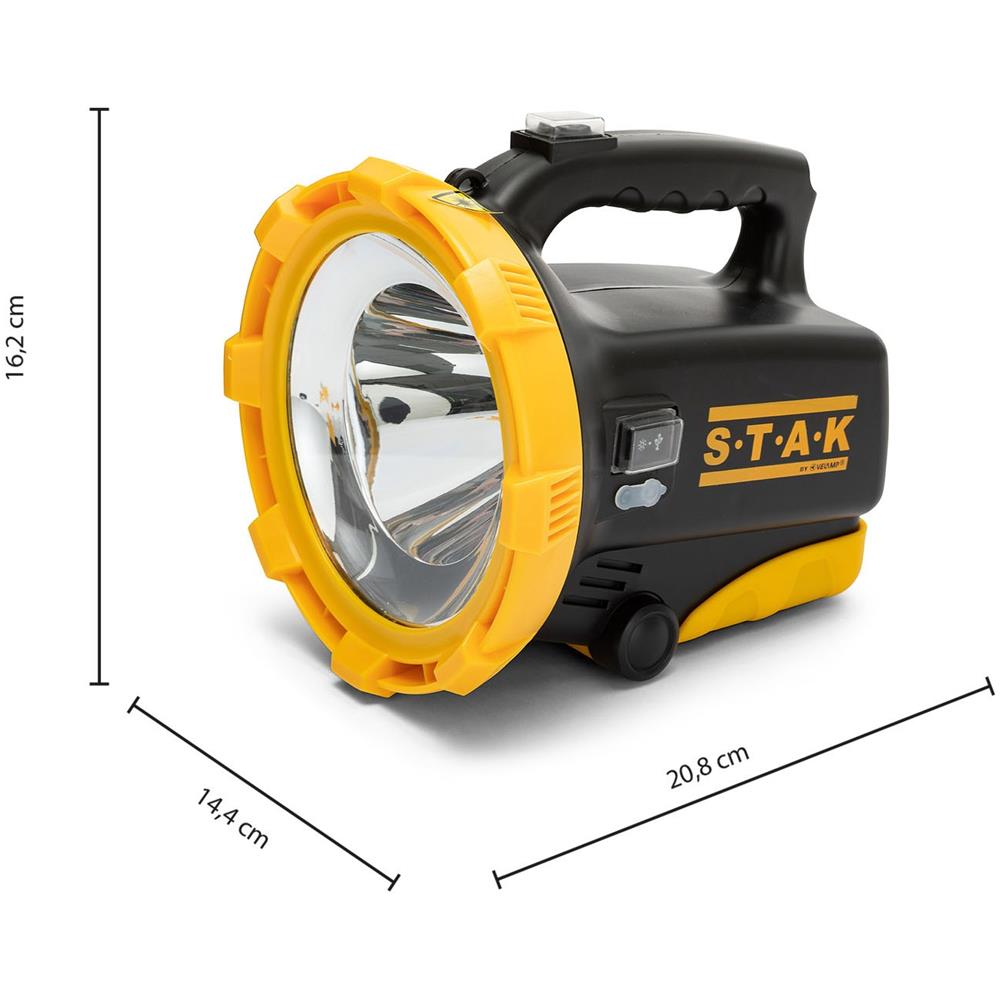 Faro Torcia Led Ricaricabile Led 20w Cree 1600 Lumen Trainspotting - Foto 2