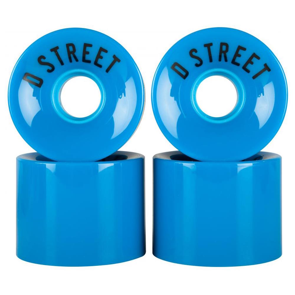 59 Cents Longboard Wheels Blue Pack Of 4 - Foto 2