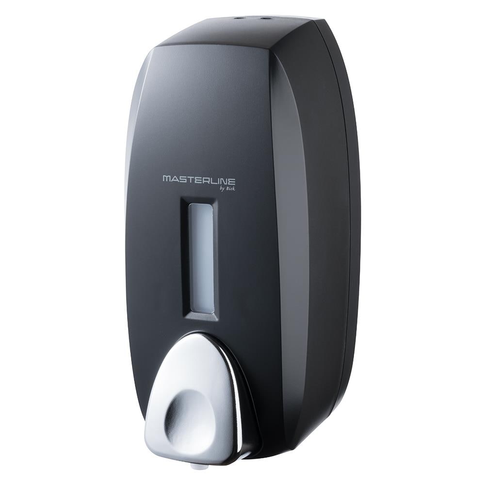 750ml Sapone Schiuma Riempibile Distributore Parete Bottone Serbatoio Nero Abs - Foto 1