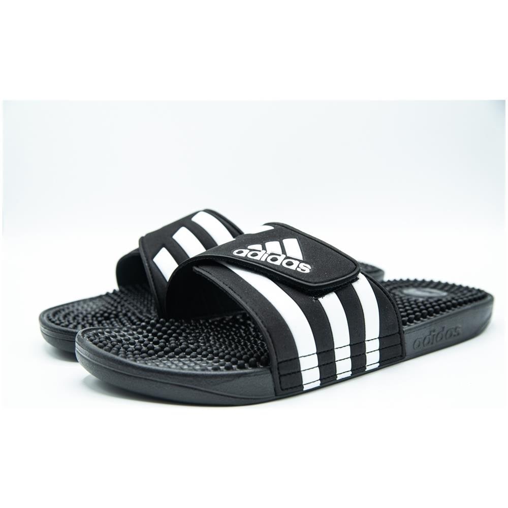Adissage Ciabatte Unisex Adultonero (nero / Bianco / Nero) 46 Us - Foto 11
