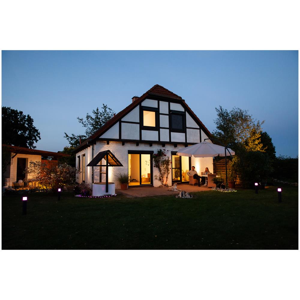 Ledvance Luce Da Esterno Smart Led Da Parete, Wifi, Smart+ Cube Multicolor / 9,50 W, 220…240 V, Rgbw, 3000 K, Materiale: Alluminio - Foto 13