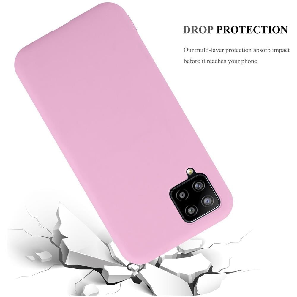 Custodia Compatibile Con Samsung Galaxy A42 In Candy Rosa - Coperchio Protettivo In Silicone Tpu Flessibile - Foto 8