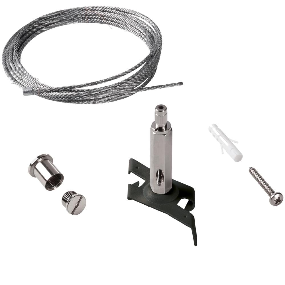Link Trimless Kit Pendant No Rosone 3 Mt Bk Lampada - 243283 - Foto 1