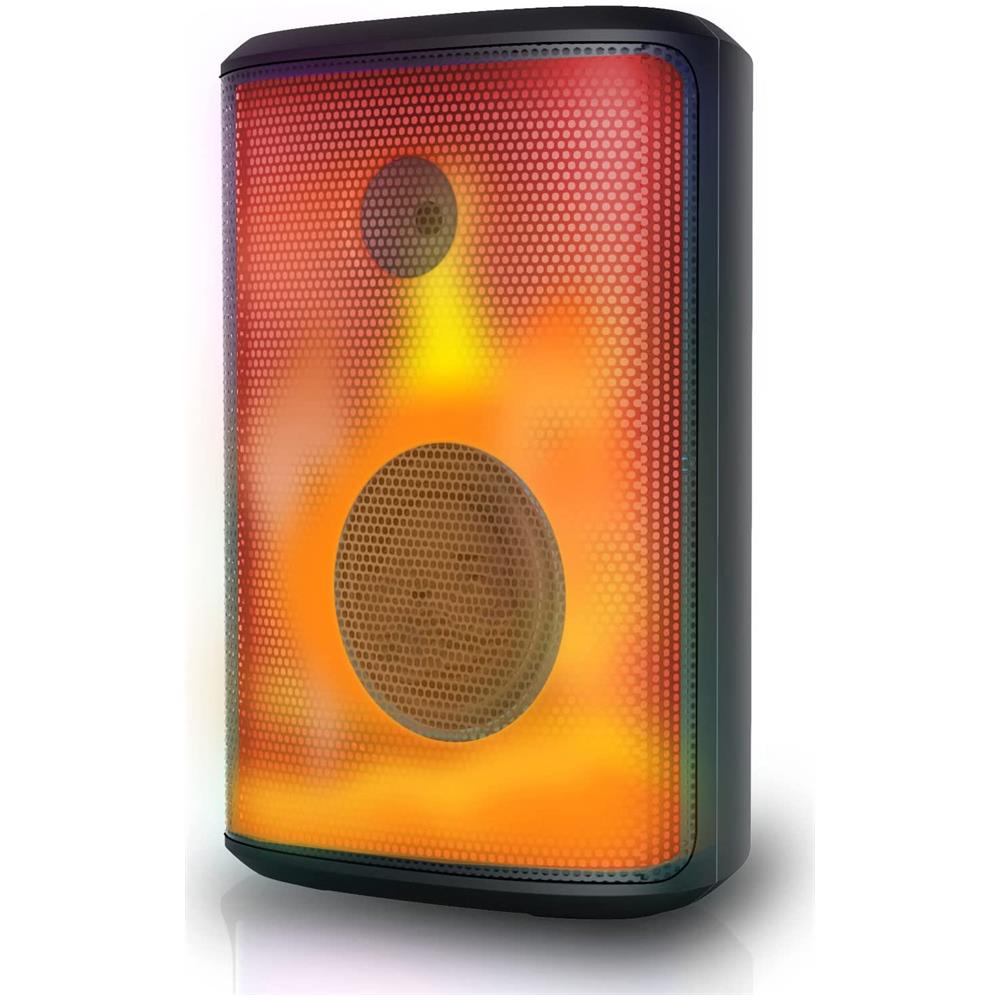 Speaker Flame 22 Pro con Bluetooth Luci LED Porte USB/AUX Colore Nero - Foto 2
