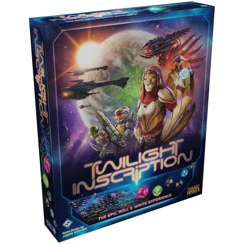 Giochi Fantasy Flight Twilight Inscription Gioco Da Tavolo Gioco Di Strategia Fantascientifico Twilight Imperium Gioco Di Avventura Per Adulti E Adolescenti Eta 14+ 1-8 Giocatori Tempo Di Gioco Medio 90-120 Minuti Realizzati - Foto 1