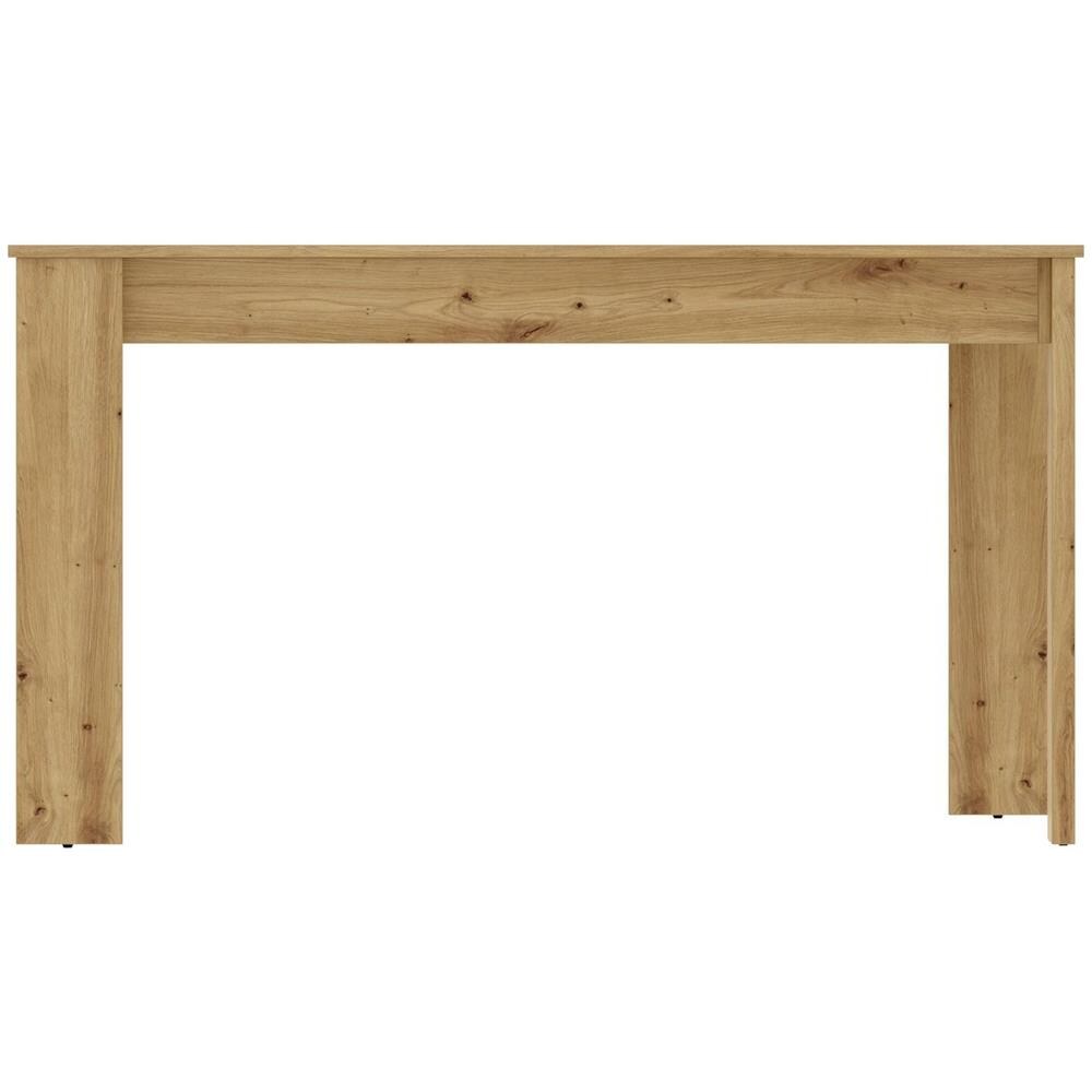 Tavolo Fisso Censo, Tavolo Da Pranzo Multiuso, Tavolo Rettangolare Da Cucina O Sala Da Pranzo, 139x81h77 Cm, Rovere Nodi - Foto 4