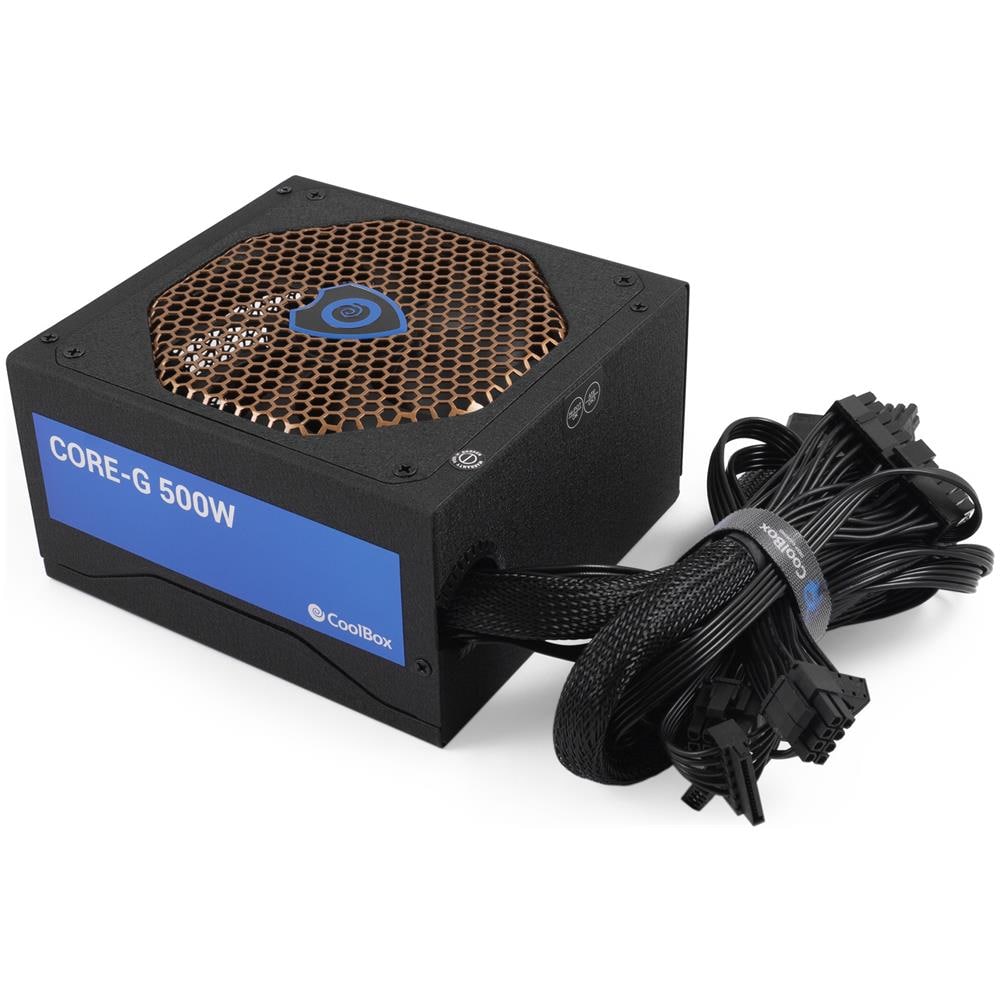 Alimentatore per Computer GM-500G 500 W 20+4 pin ATX ATX Nero - Foto 3