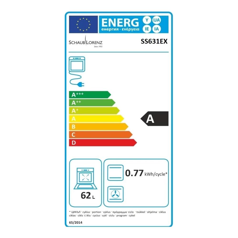 S631EX - Cucina a Gas e Forno Ventilato 60x60 Con Grill- Acciaio Inox - Foto 2