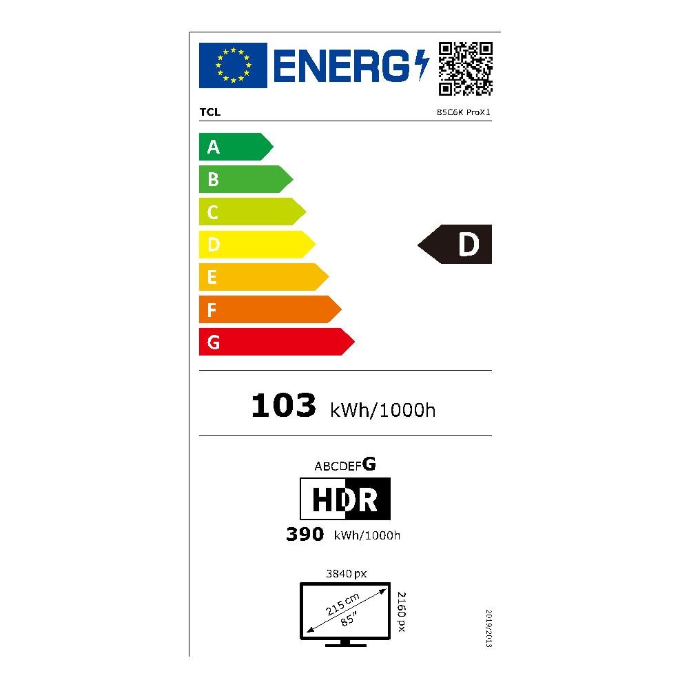 C6K Pro TV 85C6K PRO 85” QD-Mini LED TV, 4K HDR 1000 nits, 420 zone di dimming, Pannello HVA Matte, Google TV, Dolby Vision & Atmos, 2.1 Onkyo, 144Hz, AirPlay 2 - Foto 2