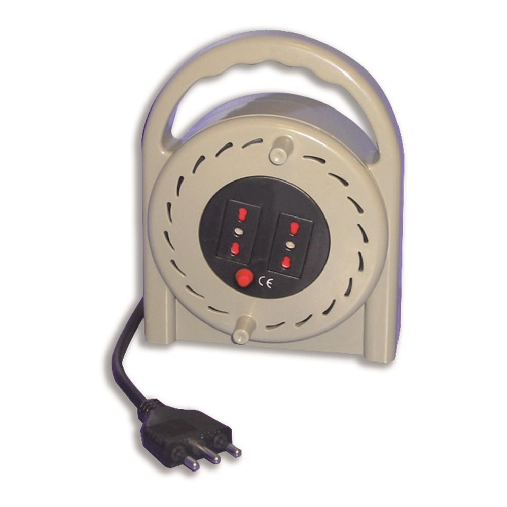 Avvolgicavo Con Disgiuntore 3x1,5 5 Mt - Foto 1